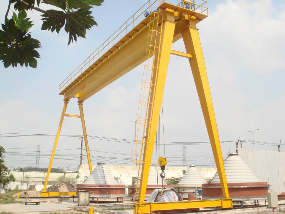 CỔNG TRỤC DẦM ĐÔI (GANTRY CRANE DOUBLE GIRDER)